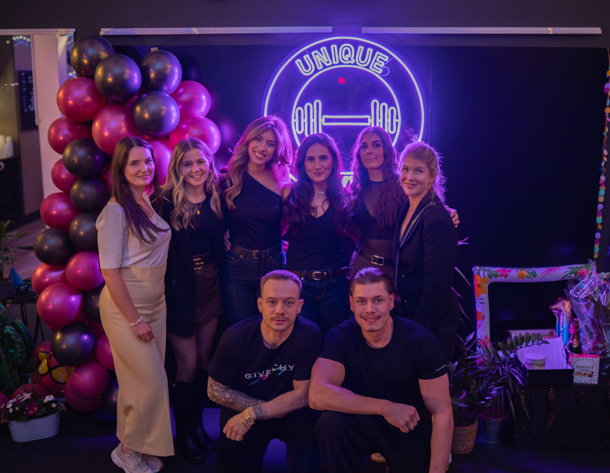 Das Trainerteam des Unique Gym Bad Dürkheim